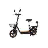 Trotinete Elétrica Kukirin C1 Pro 26AH - Potência 500W Bateria 48V26AH Autonomia 100KM Freio de Disco - Preto